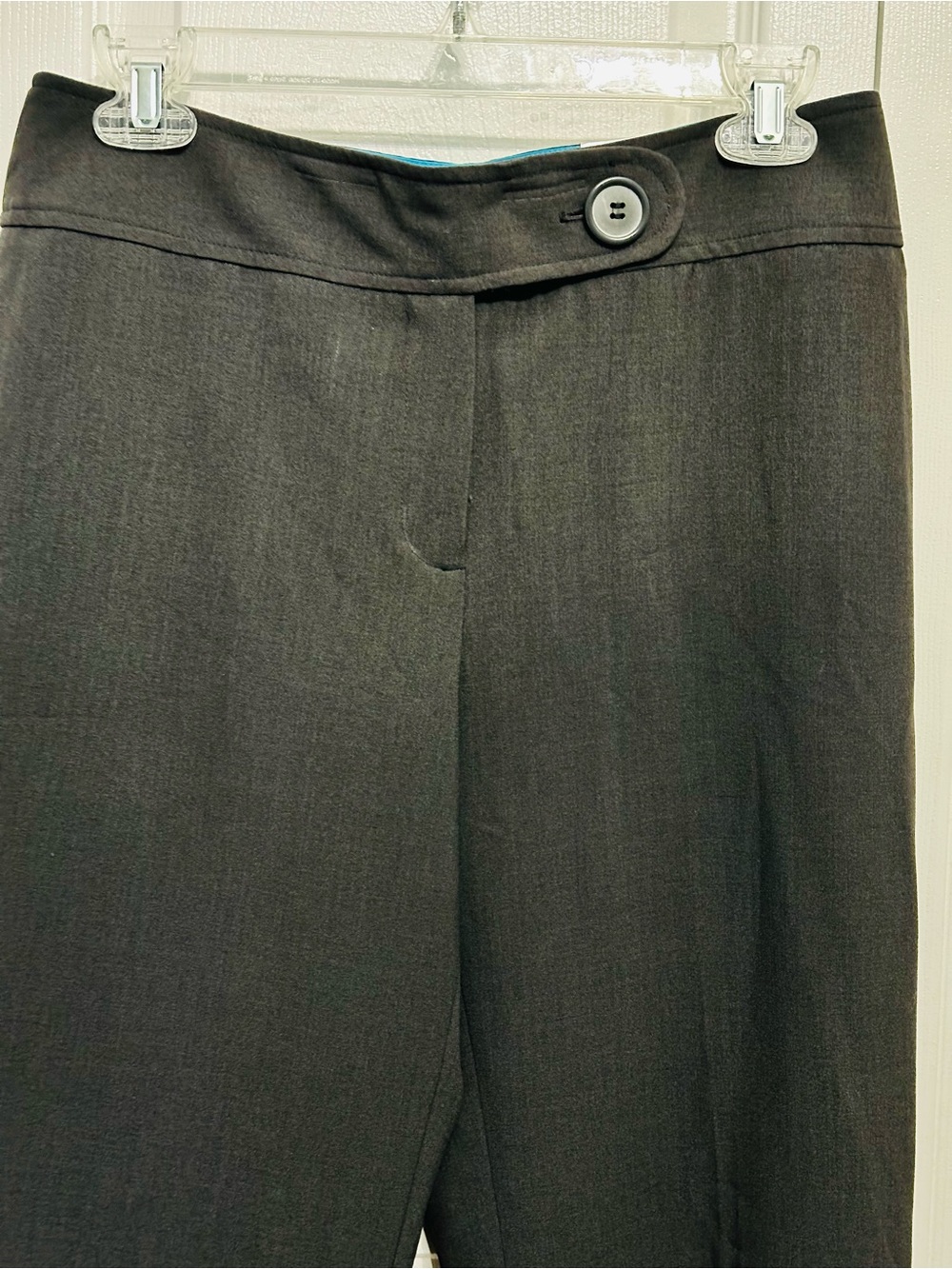 Worthington Simply Contour Women’s Dress Pants Size 6 Charcoal NWT